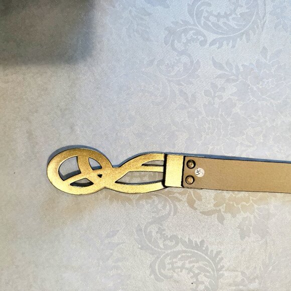 Chico’s Women’s Belt – Brown w/ Antique Gold Musical Note Clasp – RM#77984 - Picture 8 of 12